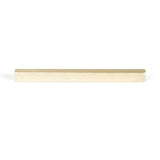 Solid Zinc Furniture Kitchen Bathroom Cabinet Handles Drawer Bar Handle Pull Knob Gold 192mm - Side View