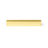 Solid Zinc Furniture Kitchen Bathroom Cabinet Handles Drawer Bar Handle Pull Knob Gold 96mm - Side View