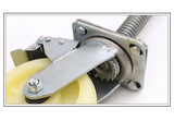 Industrial 150kg 6inch Heavy Duty Scaffold Scaffolding Adjustable Caster Wheel - Front View