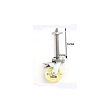 Industrial 150kg 6inch Heavy Duty Scaffold Scaffolding Adjustable Caster Wheel - Low Angle