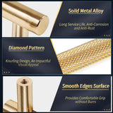 160mm Cabinet Handles Gold Drawer Pulls Knobs Hardware for Kitchen Bathroom Furniture Cupboard - Top-Down View