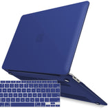 MacBook Air 13 Inch Protective Shell Case with Keyboard Cover - Blue (Models A1932, A2179, A2337)