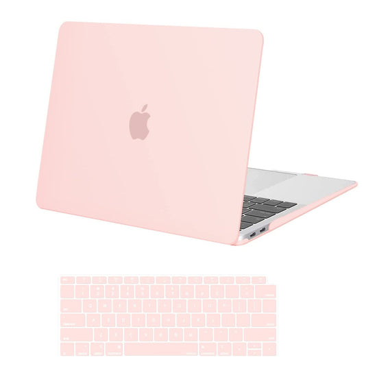MacBook Air 13-Inch Protective Case with Keyboard Cover - Fits Models A1932, A2179, A2337 (2018-2022)