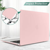 MacBook Air 13-Inch Protective Case with Keyboard Cover - Fits Models A1932, A2179, A2337 (2018-2022)