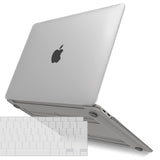 Clear Protective Case with Keyboard Cover for MacBook Air 13 Inch (2018-2022) A1932 A2179 A2337