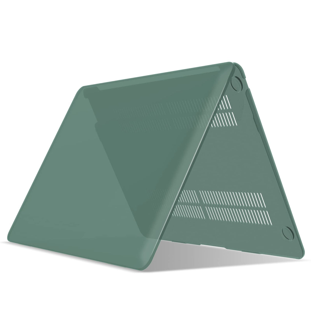 Dark Green Protective Case for MacBook Air 13 Inch (2018-2022) with Keyboard Cover - Fits Models A1932, A2179, A2337