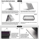 Dark Green Protective Case for MacBook Air 13 Inch (2018-2022) with Keyboard Cover - Fits Models A1932, A2179, A2337 - Extra Image