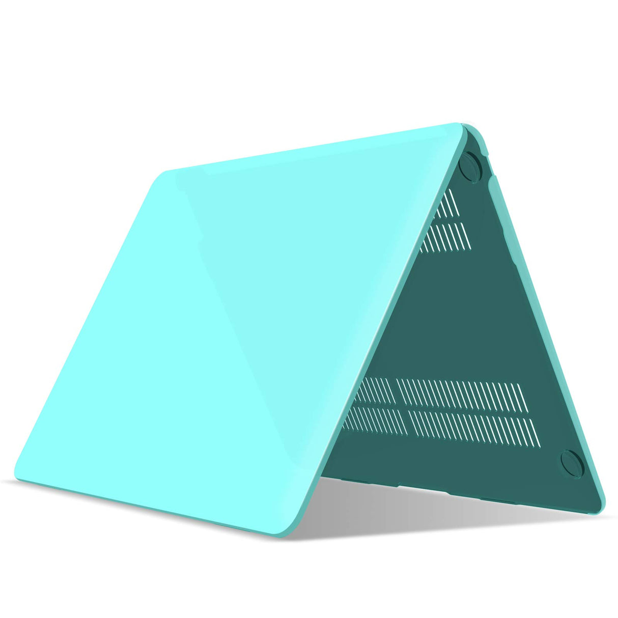 Tiffany Blue Hard Shell Case and Keyboard Cover for MacBook Air 13 Inch (Models A1932, A2179, A2337) 2018-2022