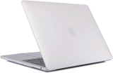 Matte Hard Shell Case with Keyboard Cover for MacBook Pro 16 inch 2020 A2141 - Clear Touch Bar Design - Front View