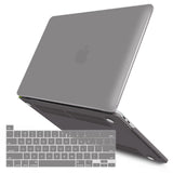Frosted Hard Shell Cover with Keyboard Skin for 13-Inch MacBook Pro (2016-2023) - Fits M1/M2 Models A2338/A2289/A2251/A2159