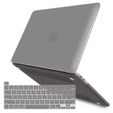 Frosted Hard Shell Cover with Keyboard Skin for 13-Inch MacBook Pro (2016-2023) - Fits M1/M2 Models A2338/A2289/A2251/A2159