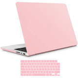 Stylish Pink Hardshell Case with Keyboard Cover for 14 MacBook Pro M2 A2779 & M1 A2442 (2021-2023)