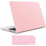 Stylish Pink Hardshell Case with Keyboard Cover for 14 MacBook Pro M2 A2779 & M1 A2442 (2021-2023)