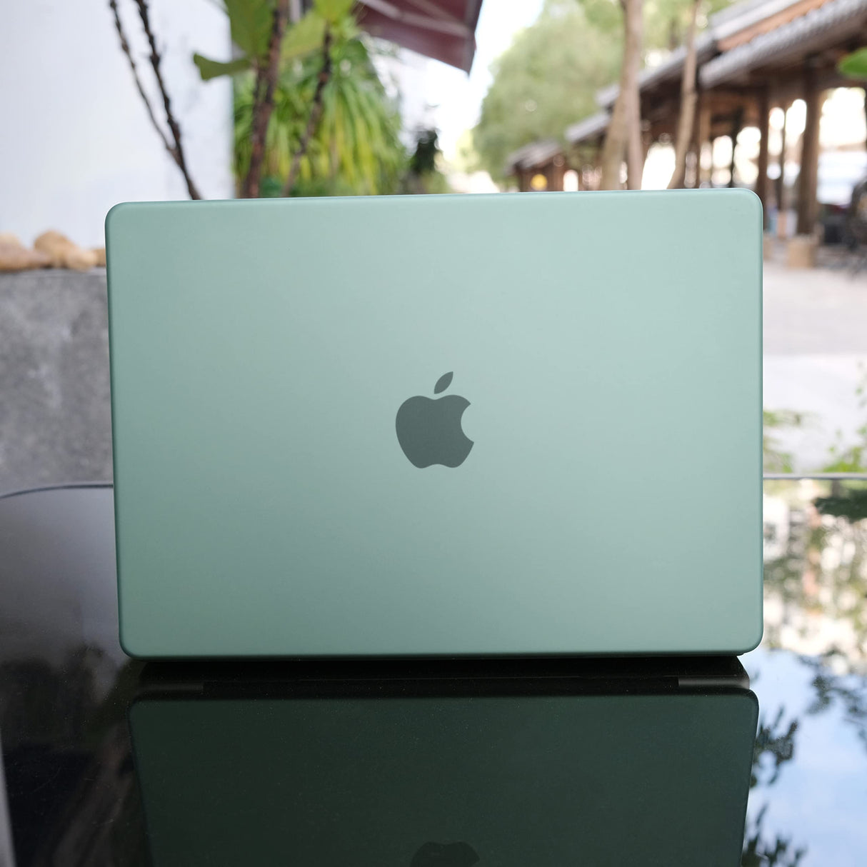 Midnight Green Hard Shell Case and Keyboard Cover for MacBook Pro 16 (2023, 2022, 2021) M2 A2780 A2485 M1 Pro/Max
