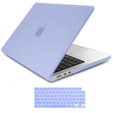 Frosted Hard Shell Case with Keyboard Cover for 2023-2022 MacBook Air 13 M2 (Model A2681)