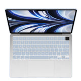 Frosted Hard Shell Case with Keyboard Cover for 2023-2022 MacBook Air 13 M2 (Model A2681)