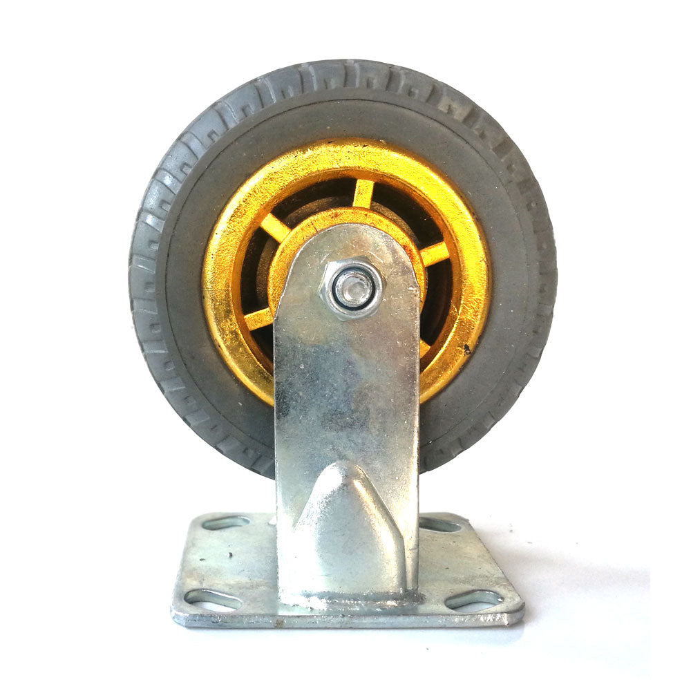 6 150mm Heavy Duty Industrial Fixed Caster Wheels Caster Wheel Castor 250kg Trolley