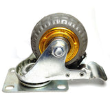 3" Heavy Duty Industrial Swivel Brake Caster Wheel Caster Wheels Castor load 50KG Trolley Cart