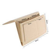 Bed Organiser Bed Caddy Sofa Organiser Bedside Organiser Book Magazines Organiser Black - Front View
