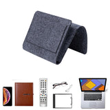 Bed Organiser Bed Caddy Sofa Organiser Bedside Organiser Book Magazines Organiser Dark Grey - Side View