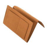 Bed Organiser Bed Caddy Sofa Organiser Bedside Organiser Book Magazines Organiser Khaki - Side View