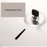 Commercial Restaurant Stainless Steel Toilet Paper Tissue Holder Dispenser Chrome - Side View