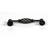 Antique Vintage Kitchen Cabinet Handles Drawer Handle Pull Pulls 128mm - Side View