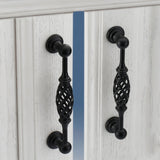 Antique Vintage Kitchen Cabinet Handles Drawer Handle Pull Pulls 128mm - 45-Degree Angle
