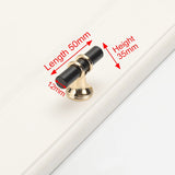 Luxury Design Kitchen Cabinet Handles Drawer Bar Handle Pull Black T Bar - Side View