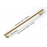 Luxury Design Kitchen Cabinet Handles Drawer Bar Handle Pull Gold 320MM - Front View