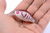 5x 5.5cm Popper Crank Bait Fishing Lure Lures Surface Tackle Saltwater - Side View
