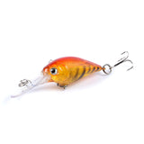 9x Popper Crank 5.7cm Fishing Lure Lures Surface Tackle Fresh Saltwater - Close-Up Angle