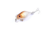 5x 4.3cm Popper Crank Bait Fishing Lure Lures Surface Tackle Saltwater - Close-Up Angle