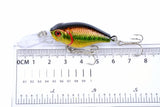 6x 6cm Popper Crank Bait Fishing Lure Lures Surface Tackle Saltwater - Extra Image