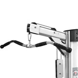 75cm Tricep Press Pulldown Bar Cable Machine Revolving LAT Pull down Bar Rotating Curl Bar - 45-Degree Angle
