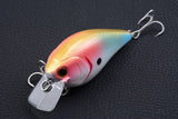 6x 8cm Popper Crank Bait Fishing Lure Lures Surface Tackle Saltwater - Close-Up Angle
