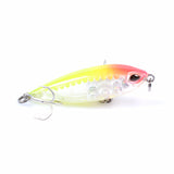8x Pencil minnow 4.8cm Fishing Lure Lures Surface Tackle Fresh Saltwater - Side View