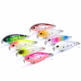 8x Pencil minnow 4.8cm Fishing Lure Lures Surface Tackle Fresh Saltwater - Close-Up Angle