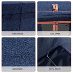 66L Cloth Storage Box Closet Organizer Storage Bags Clothes Storage Bags Wardrobe Organizer Idea Gre