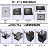Large Shoe Storage Boxes Stackable Shoe Box Organisers Containers Display Cases Bins Magnetic Door - Rear View