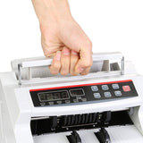 Australian Money Bill Note Counter Counterfeit UV/MG/IR Detector Machine Auto Counting - 45-Degree Angle