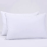 2 Premium Hotel 1150g Pillows 74CM x 48CM Pillows Breathable Cotton - Front View