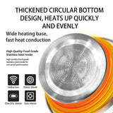 3 Liter Tea Whistling Kettle Stainless Steel Modern Whistling Tea Pot for Stovetop - Side View