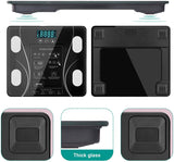 LCD Scales Body Weight Bathroom Bath room Body Fat Gym Fitness Scale BMI BMR - Side View