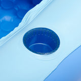 Foldable Portable Inflatable Blowup PVC Bath Tub Home Indoor Travel Spa Relaxing - 45-Degree Angle