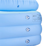 Foldable Portable Inflatable Blowup PVC Bath Tub Home Indoor Travel Spa Relaxing - Rear View