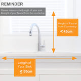 65cm 3 tier Over Single Sink Dish Drying Rack Drainer Kitchen Cutlery Holder Storage Organizer - Low Angle