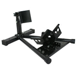 Motorcycle Motorbike Wheel Chock Lift Stand Self Locking Clamp - Rear View