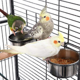 174cm Large Rolling Mobile Bird Cage Birdcage Finch Aviary Parrot Animals Playtop Stand Canary Finch - Top-Down View