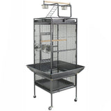 154cm Pet Bird cage Large Play Top Parrot Cockatiel Cockatoo Parakeet Finch Pet - Side View